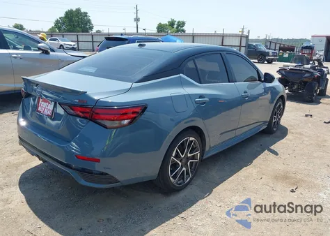 2025 Nissan Sentra Sr from USA, damaged, VIN 3N1AB8DV6SY266492